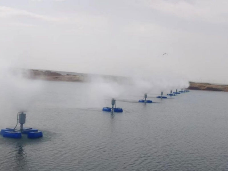 技術(shù)攻堅(jiān)顯實(shí)力！北華環(huán)保寧夏小南湖漂浮式蒸發(fā)器項(xiàng)目首批設(shè)備成功投運(yùn)